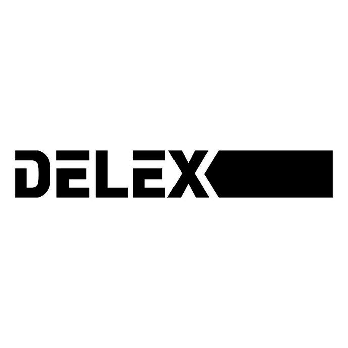 DELEX logo.