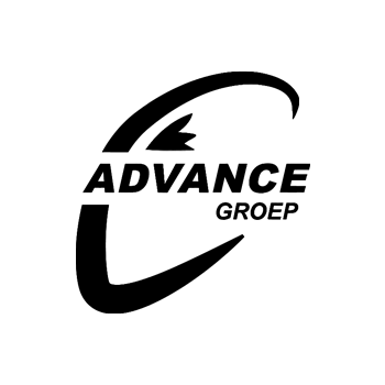 Advance groep logo.